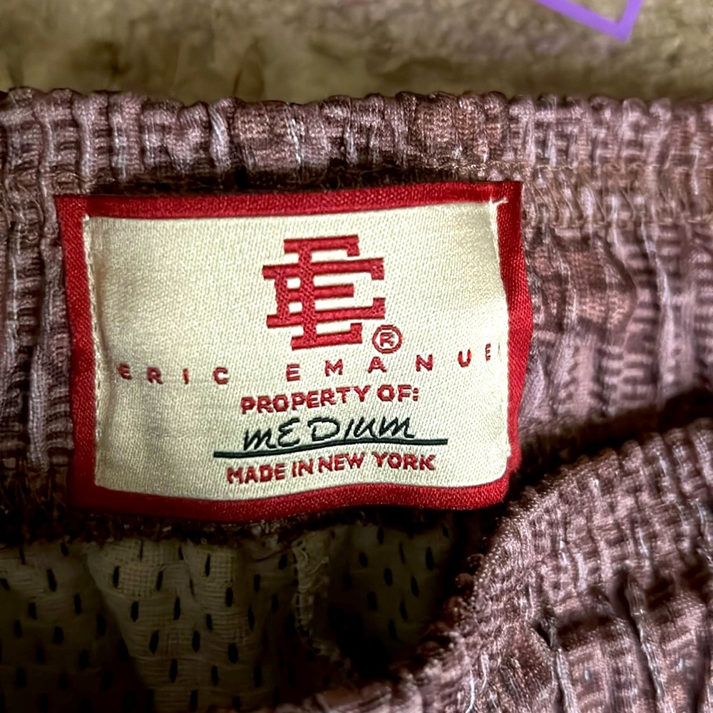 Brand new Eric Emanuel athletic shorts